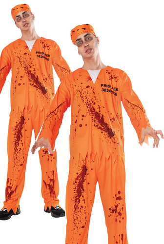 Bloody convict orange overalls - orange,