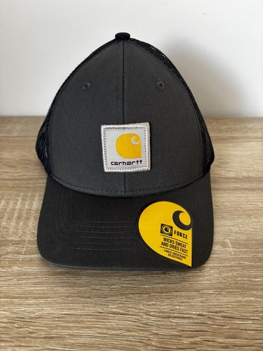 Carhartt trucker cap hat grey - carhartt,