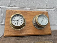 OLD BRASS CASED SESTREL SHIPS