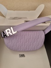Karl Lagerfeld Purple Handbag