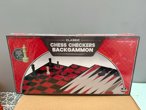 Chess checkers backgammon - checkers,