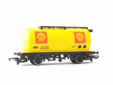 Hornby OO Gauge Yellow Shell Tank Wagon 500