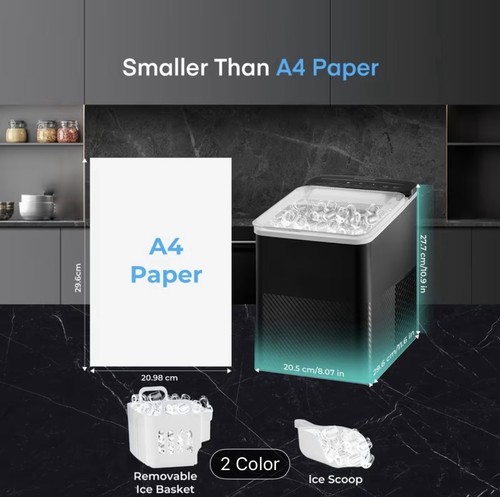 Ice maker machine countertop - ice,