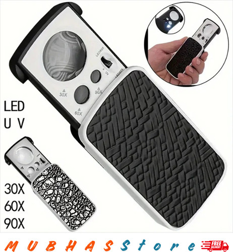 90x jewelry magnifier - 30/60/90x,