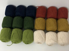 100% Pure Wool Yarn Rug Making