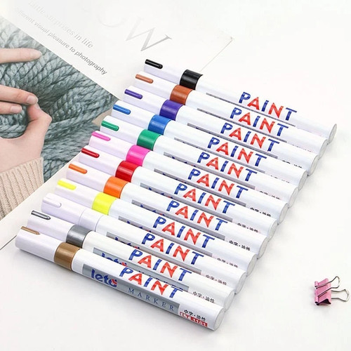 Paint marker pen waterproof - marker,