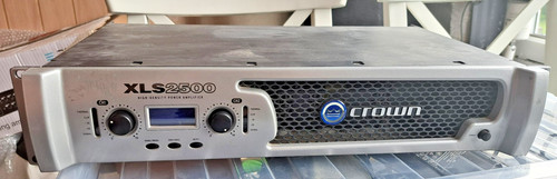 Crown xls 2500 channel - crown,