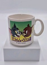 Tom & Jerry 1997 Vintage Mug 3" Hanna Barbera Small Ceramic Coffee Cup Turner