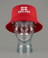 Red England Bucket Hat, St