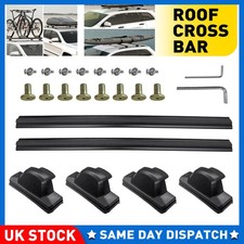 Black Roof Cross Bars Luggage Cargo Carrier For Honda Cr-V Mk5 16+  Replacement