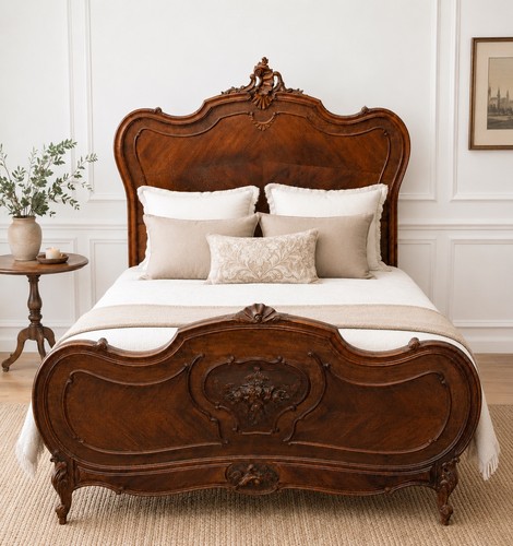 Vintage french style carved - french,