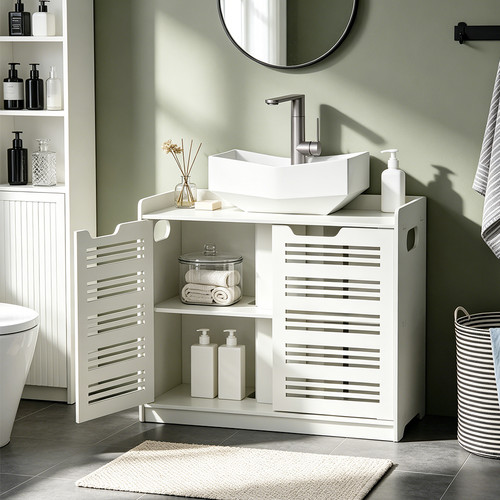 Bathroom sink cabinet - bathroom,