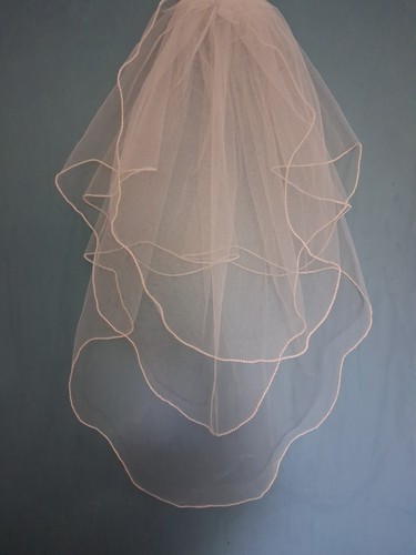Ivory wedding veil tier - wedding,