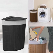 Bamboo 58L Corner Laundry