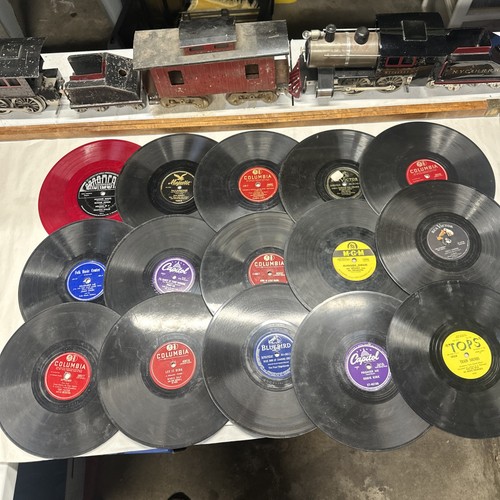 78rpm lot crafts - 15,