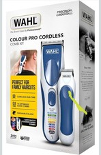 Wahl Colour Pro Cordless Combi Kit Hair Clippers With Beard Trimmer NEW