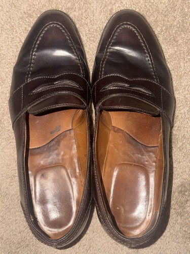 Alden full strap loafer size - strap,