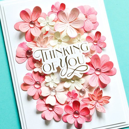 Flower frame metal - flower,