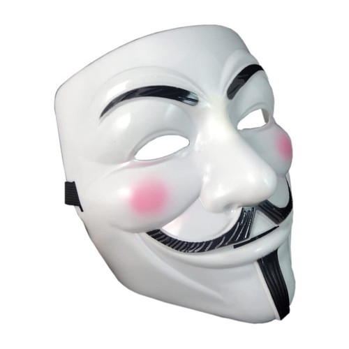 Fancy face mask - face, hacker