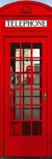 64628 red phone booth - 64628,