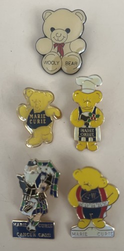 Charity pin badges marie - x,