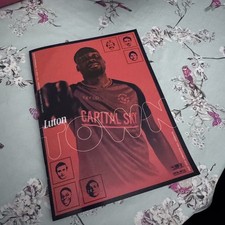 Luton town V Rotherham 15/Nov/25 + Free Gift 