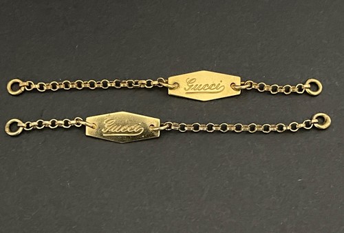 Two vintage metal gucci - vintage,