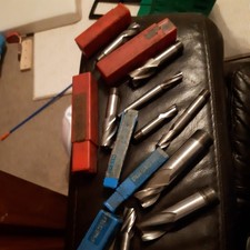 Joblot 9 x Milling Cutters Machine Shop Old Stock