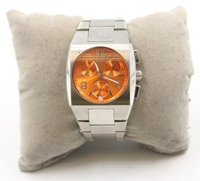 BREIL Milano Kult Orange Dial Steel Quartz Wristwatch Spares/Repairs - K22