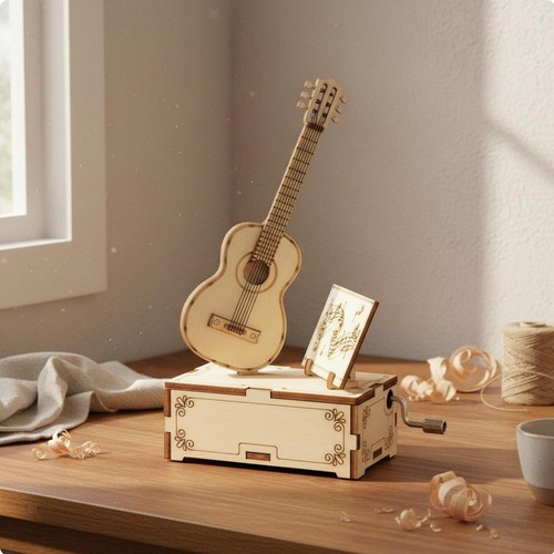 Fabric kit creative - kit, wooden