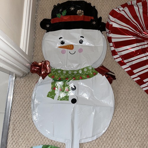 Christmas helium mylar - christmas,