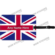 Union jack luggage - jack, tag