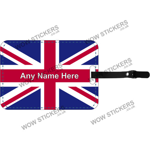 Union jack luggage tag - jack,