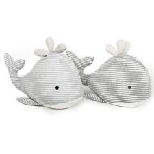 Fabric Seashore Whale Doorstop