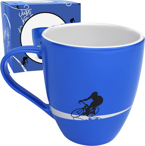 Bike riding tea coffee mug - riding,