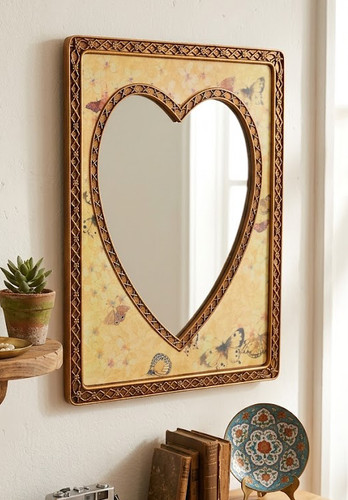 Vintage style heart wall - vintage,