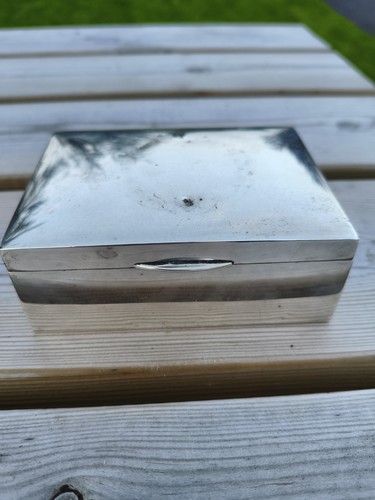 1936 sterling silver cigarette - 1936,