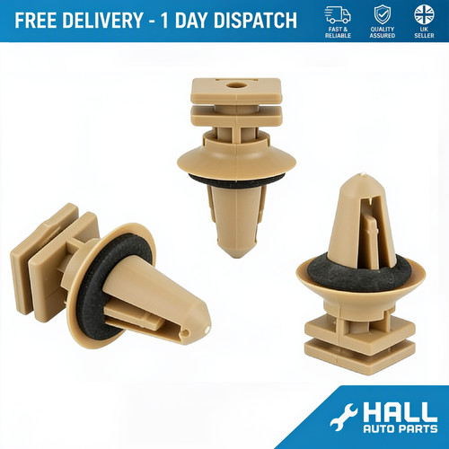 10x bmw interior plastic clips - bmw,