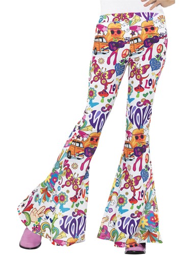 Groovy flared trousers ladies - groovy,