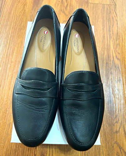 Clarks women black leather - women's,