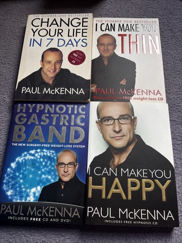 Paul mckenna books and - mckenna, cds