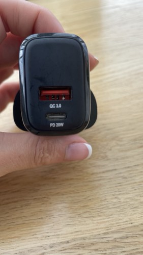 Pifco black usb c - black,