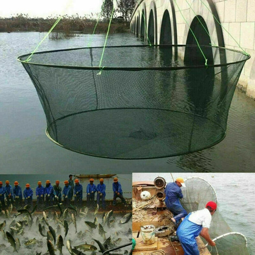 Foldable drop net fishing - foldable,