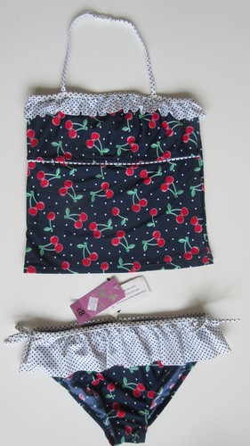 Girl tankini set - tankini, cherry