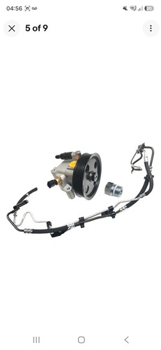 Power steering pump pipe - pump,