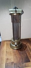 E.Thomas & Williams of Aberdare Type 4 Pattern Miners Davy Lamp Open Gauze