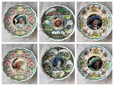 The Queen Mother Collectors Plates -Choice of - Exclusive to Peter Jones - Boxed