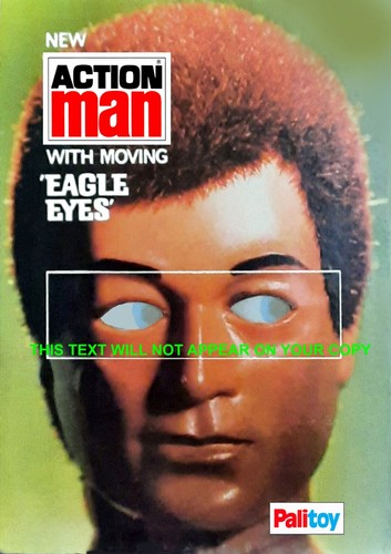 Vintage action man eagle eyes - action,