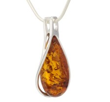NATURAL BALTIC AMBER STERLING