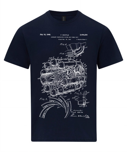 Jet engine shirt aircraft - engine,